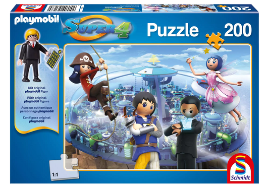 Playmobil 80709 Super 4 Puzzle Technopolis