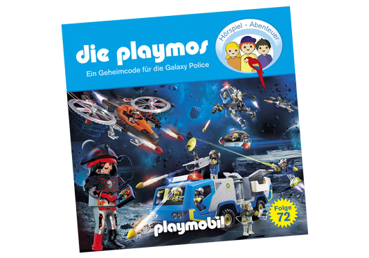 Playmobil 80717 Die Playmos Hörspiel CD Ein Geheimcode für die Galaxy Police (72) - plegobil