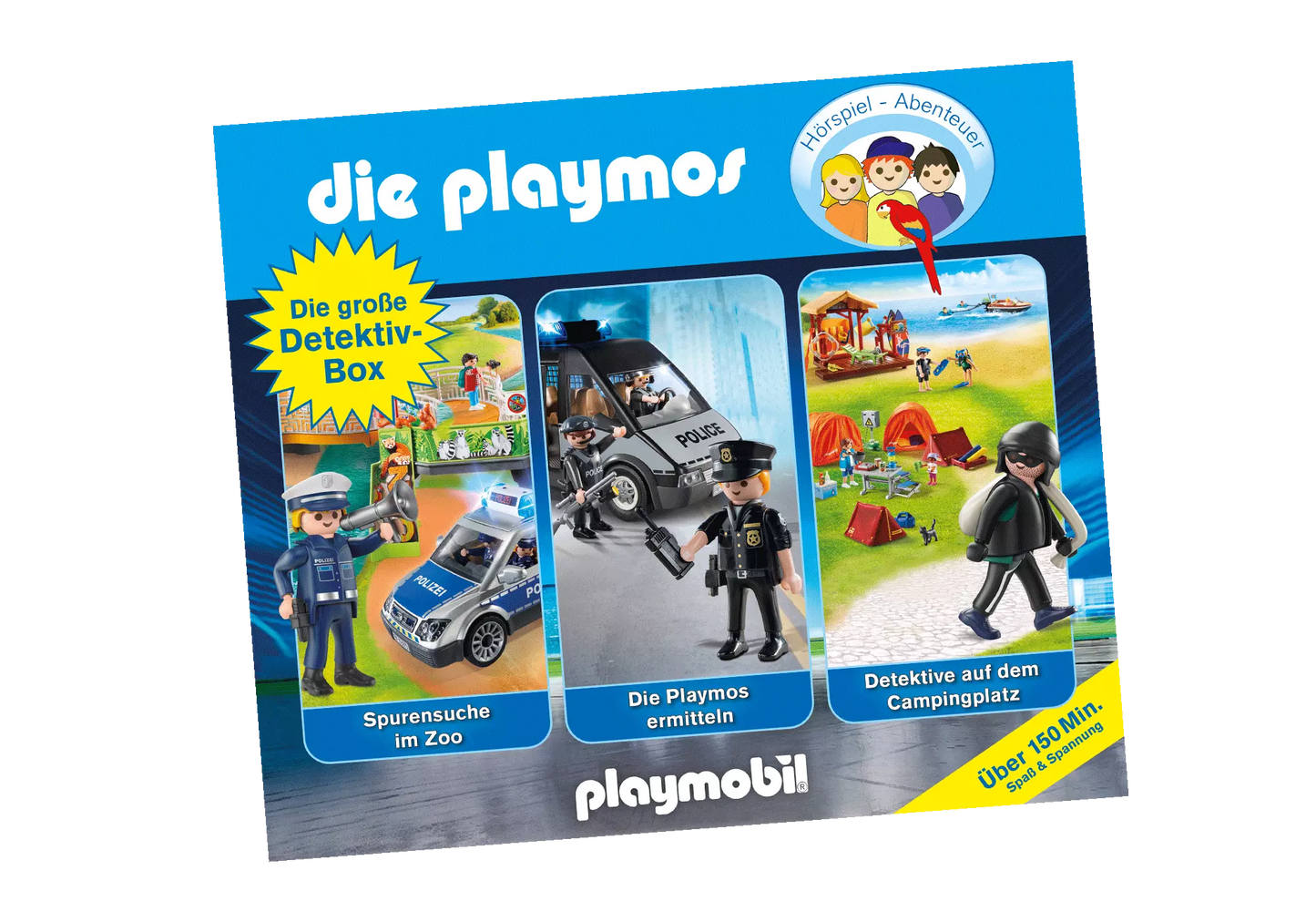 Playmobil 80724 Die Playmos Hörspiel CD Detektivbox - plegobil