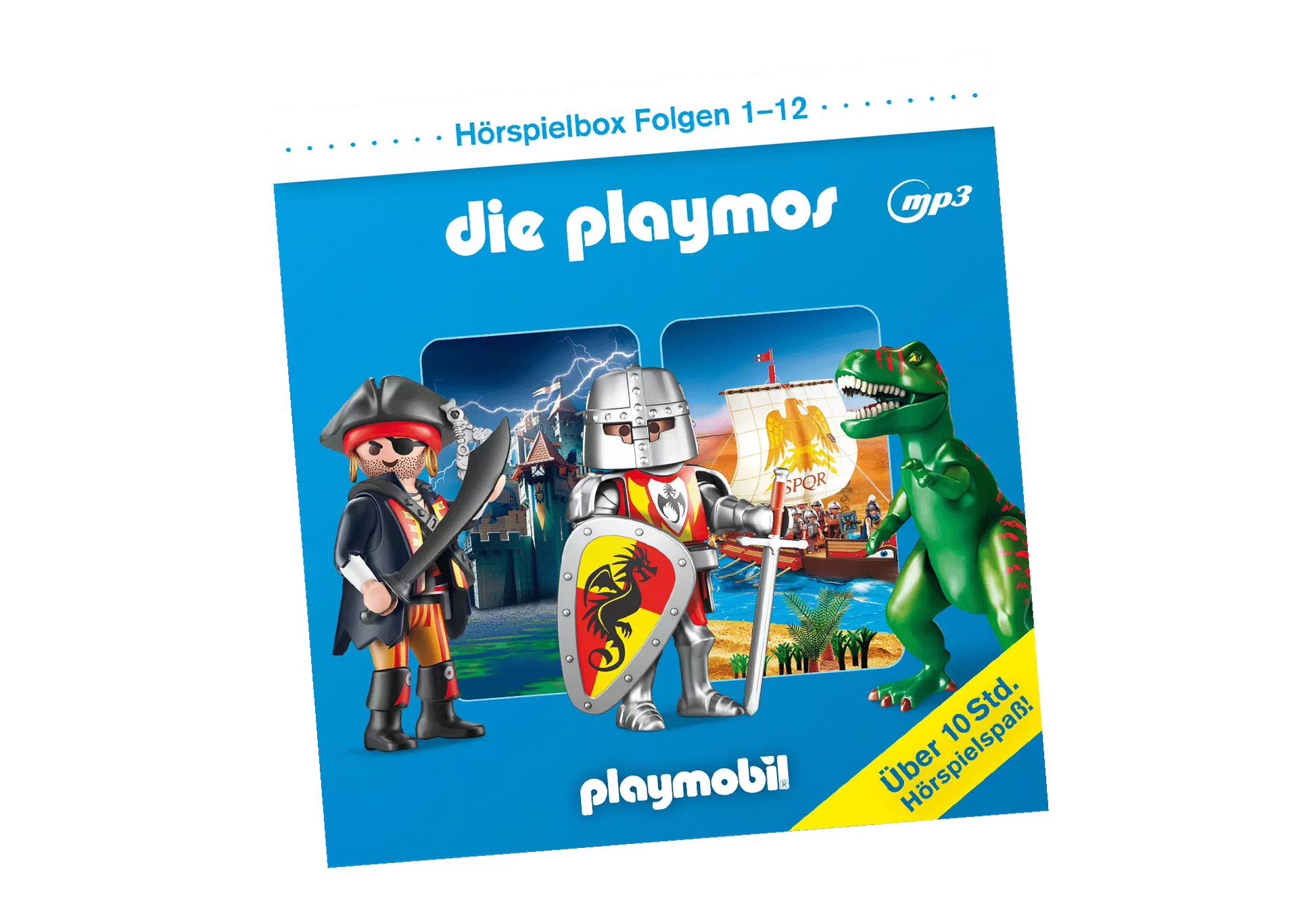 Playmobil 80725 Die Playmos Hörspiel CD Hörspielbox (1-12) - plegobil