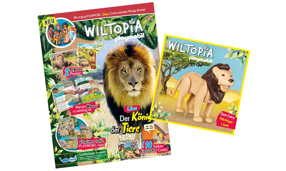 Playmobil 80737 Wiltopia Magazin Löwe - plegobil