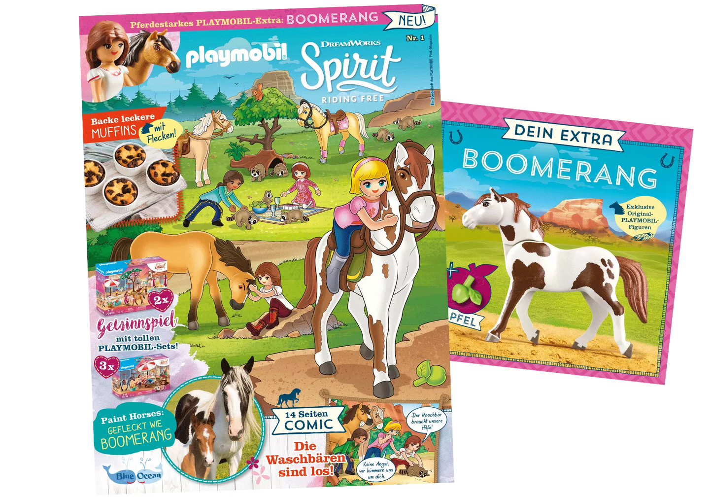 Playmobil 80757 Spirit Magazin Sonderheft 1/21 Boomerang - plegobil