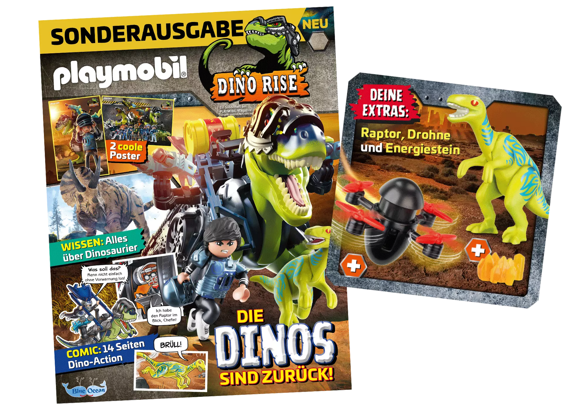 Playmobil 80758 Dino Rise Magazin 1/21 Raptor - plegobil