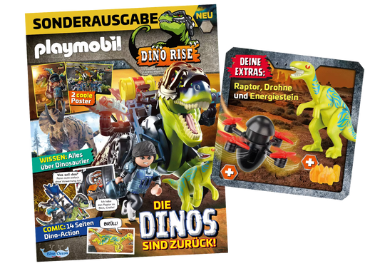 Playmobil 80758 Dino Rise Magazin 1/21 Raptor - plegobil