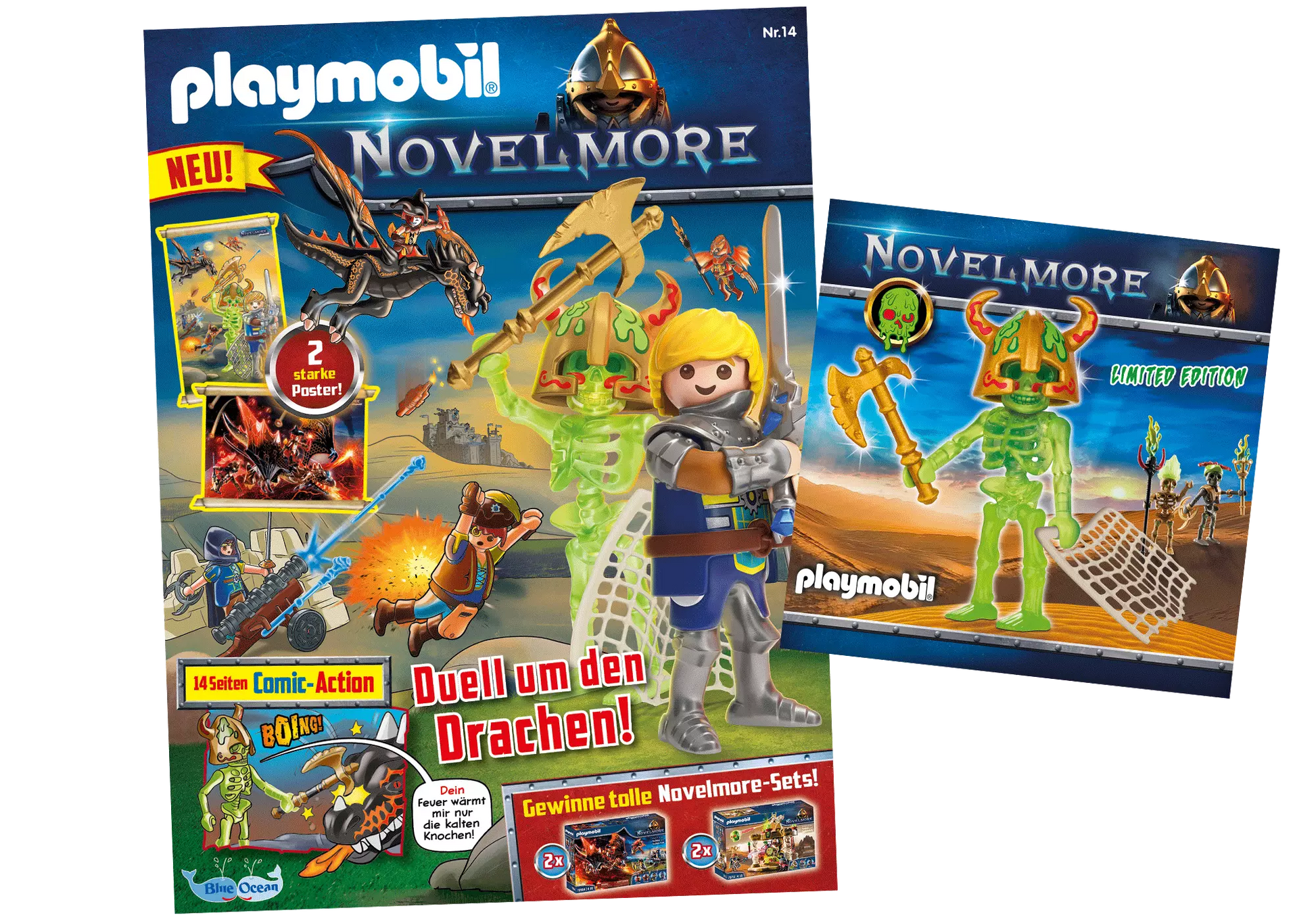 Playmobil 80759 Novelmore Magazin 14/22 Skelett - plegobil