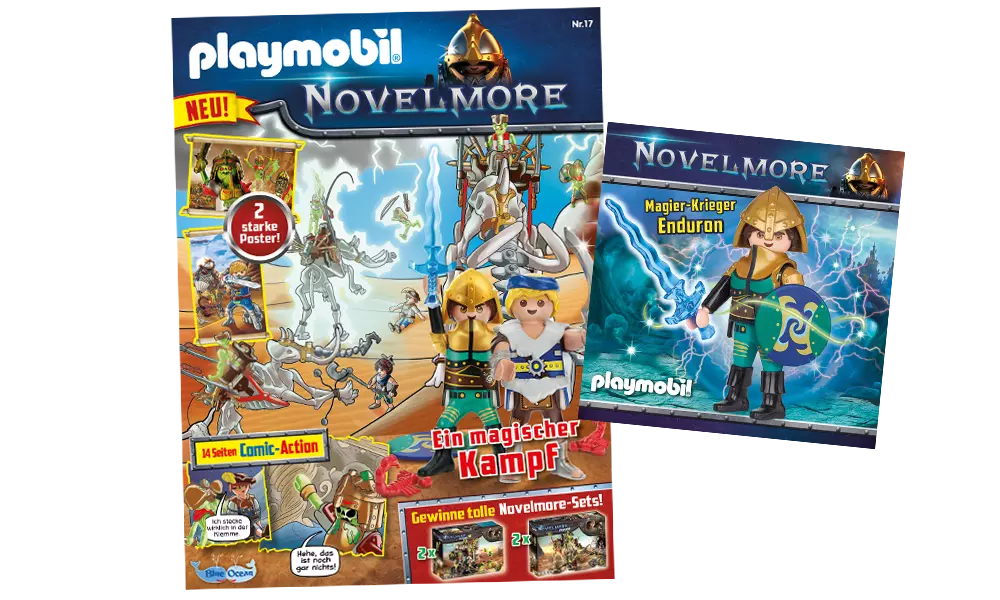 Playmobil 80762 Novelmore Magazin 17/22 Kampfmagier - plegobil