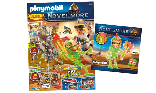 Playmobil 80763 Novelmore Magazin 18/22 Skelett - plegobil