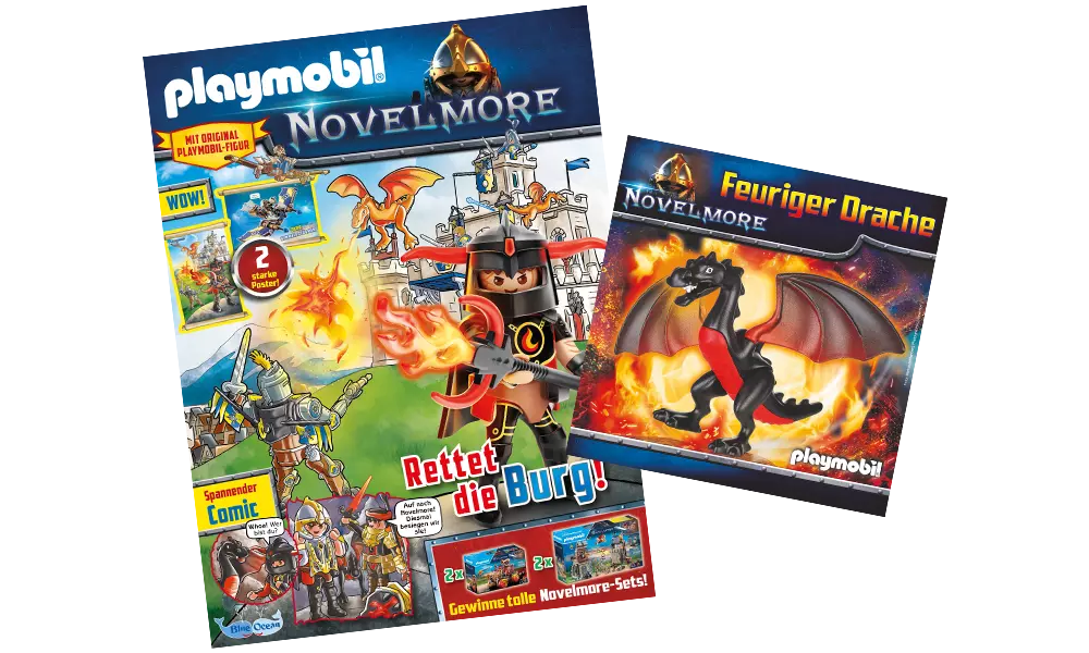 Playmobil 80768 Novelmore Magazin Magazin 23/23 Drache - plegobil