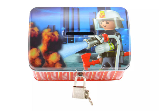 Playmobil 80774 Merchandise Spardose Feuerwehr - plegobil