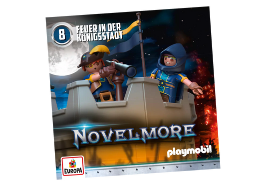 Playmobil 80788 Novelmore Hörspiel CD (8) - Feuer in der Königstadt - plegobil