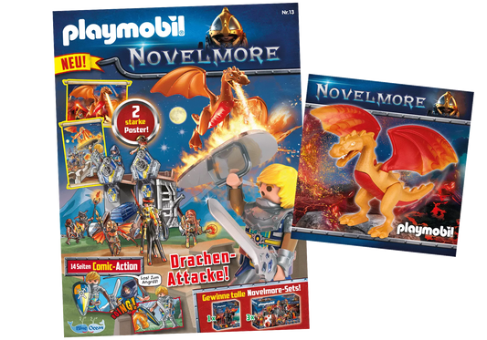 Playmobil 80789 Novelmore Magazin 13/22 Drache - plegobil