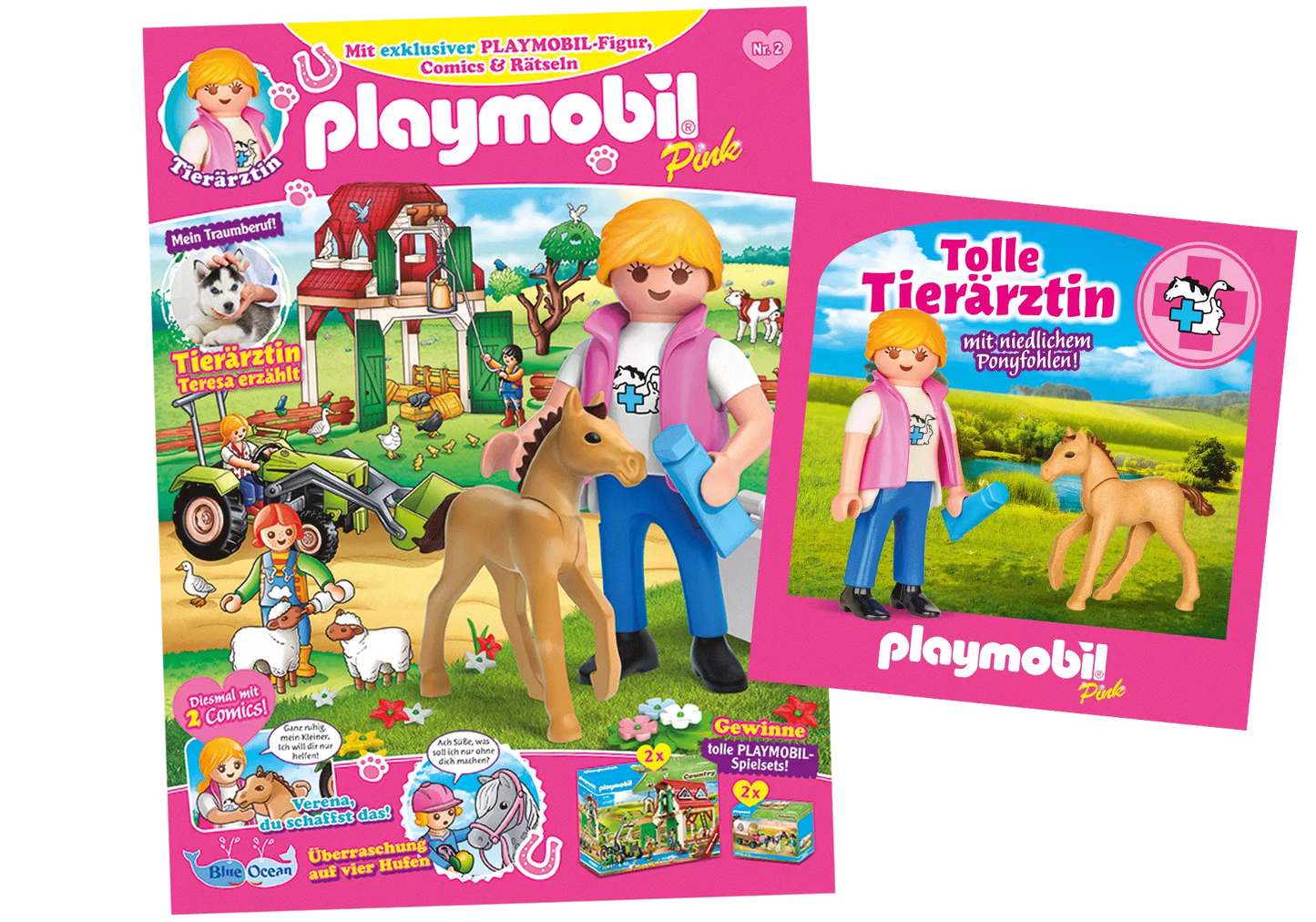 Playmobil 80834 Pink Magazin 2/2022 (Heft 68) - plegobil