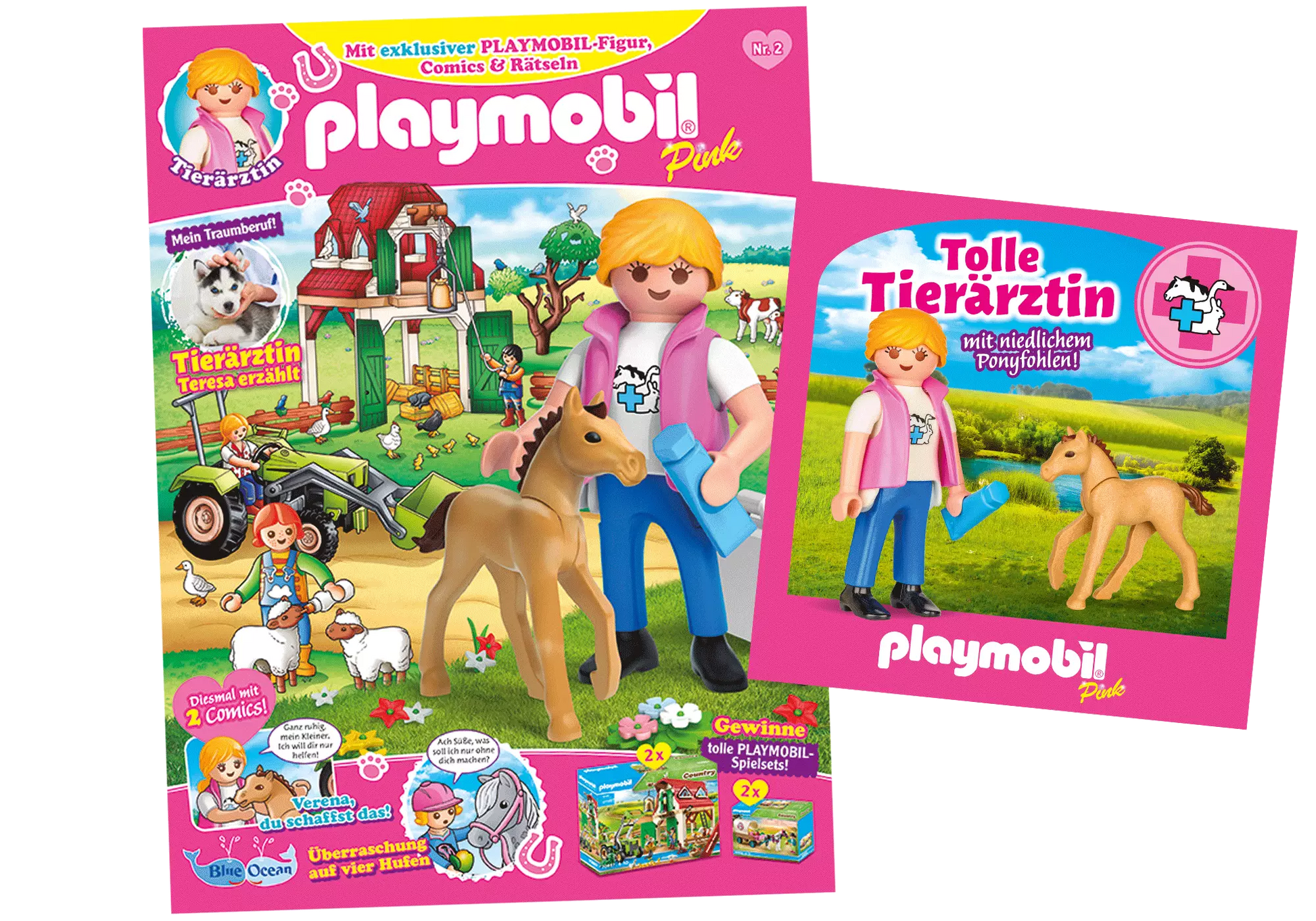 Playmobil 80834 Pink Magazin 2/2022 (Heft 68) - plegobil