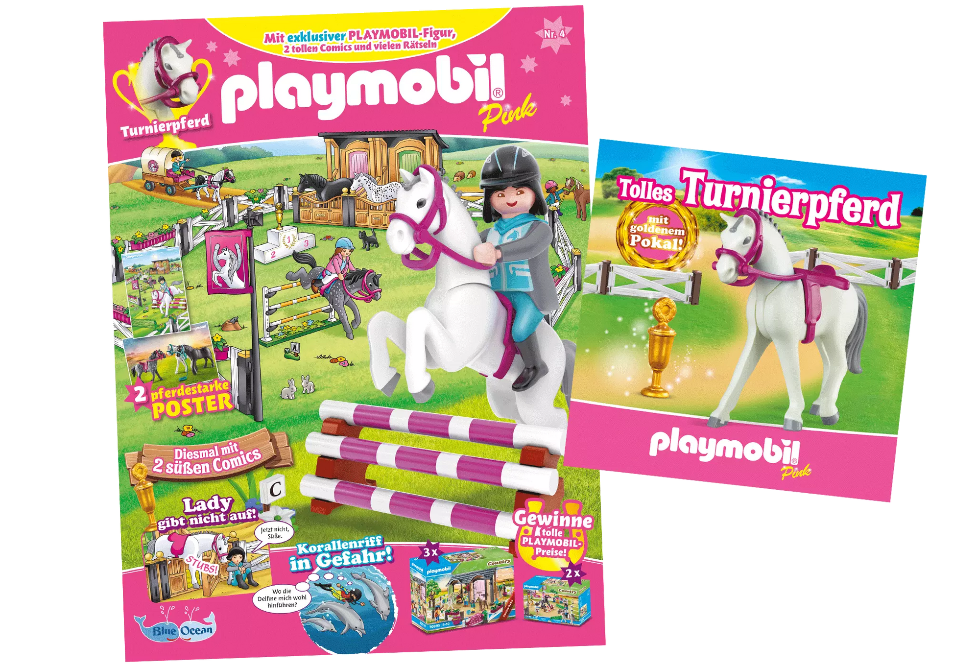 Playmobil 80838 Pink Magazin 4/2022 (Heft 70) - plegobil