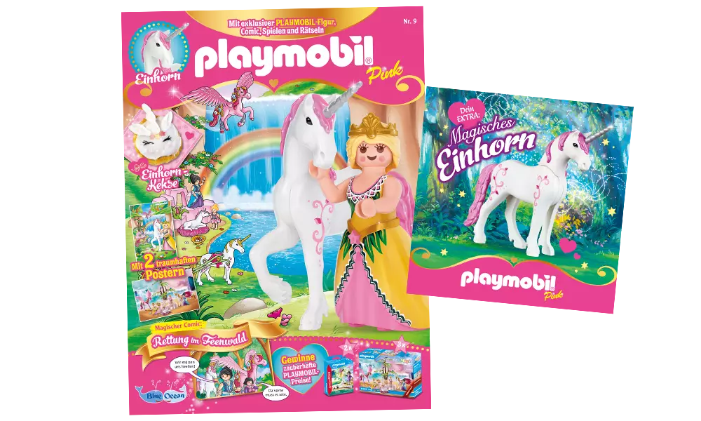 Playmobil 80848 Pink Magazin 9/2022 (Heft 75) - plegobil