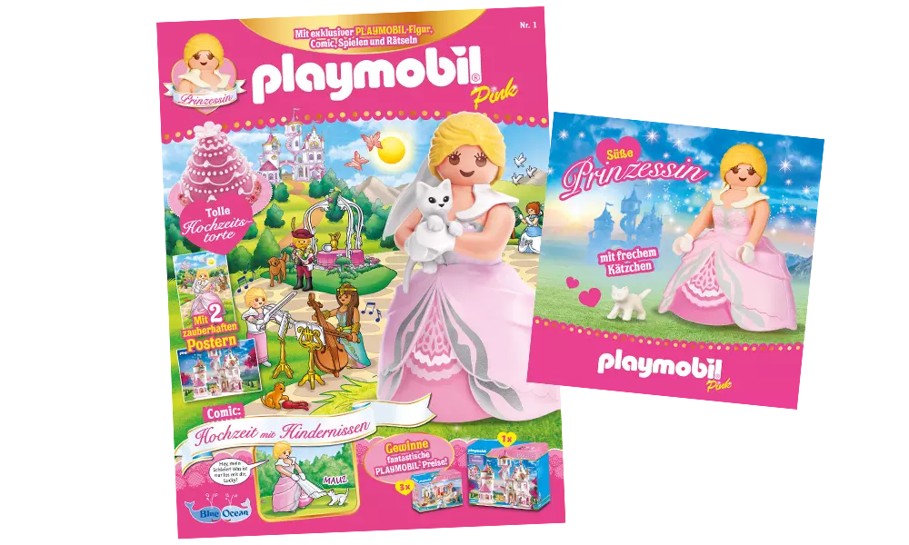 Playmobil 80850 Pink Magazin 1/2023 (Heft 76) - plegobil