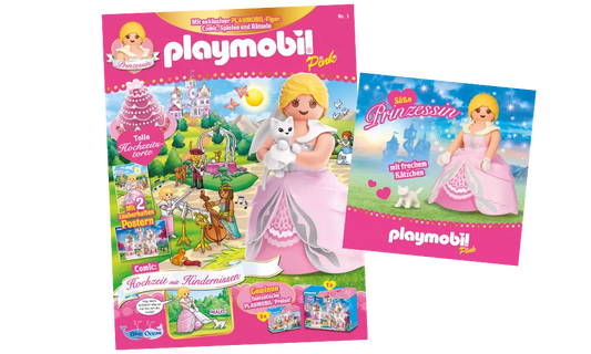 Playmobil 80850 Pink Magazin 1/2023 (Heft 76) - plegobil