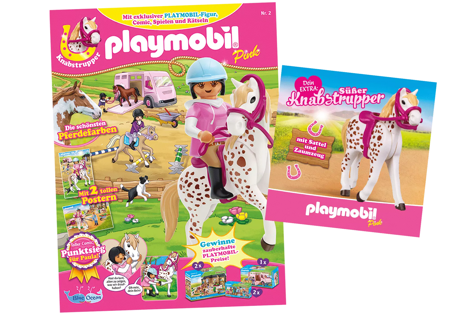 Playmobil 80852 Pink Magazin 2/2023 (Heft 77) - plegobil
