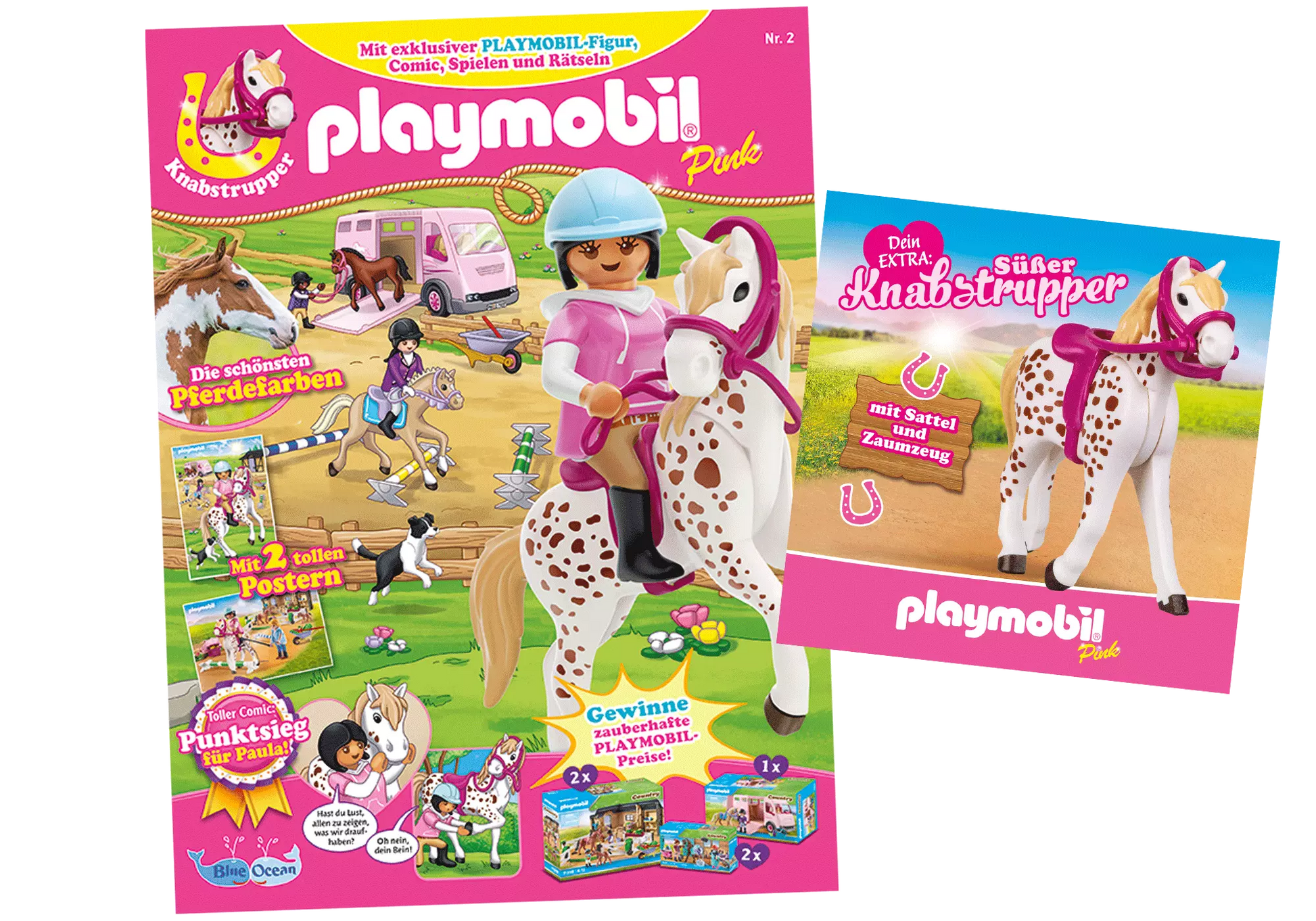 Playmobil 80852 Pink Magazin 2/2023 (Heft 77) - plegobil