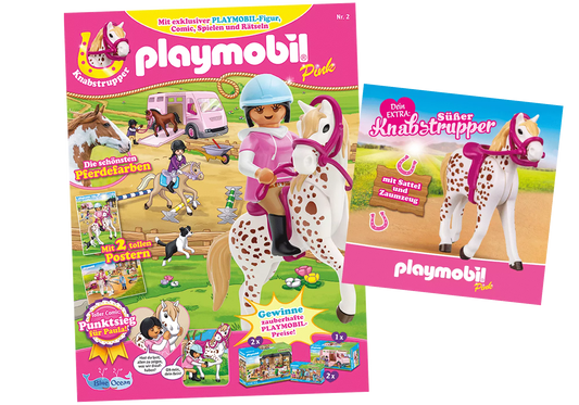 Playmobil 80852 Pink Magazin 2/2023 (Heft 77) - plegobil