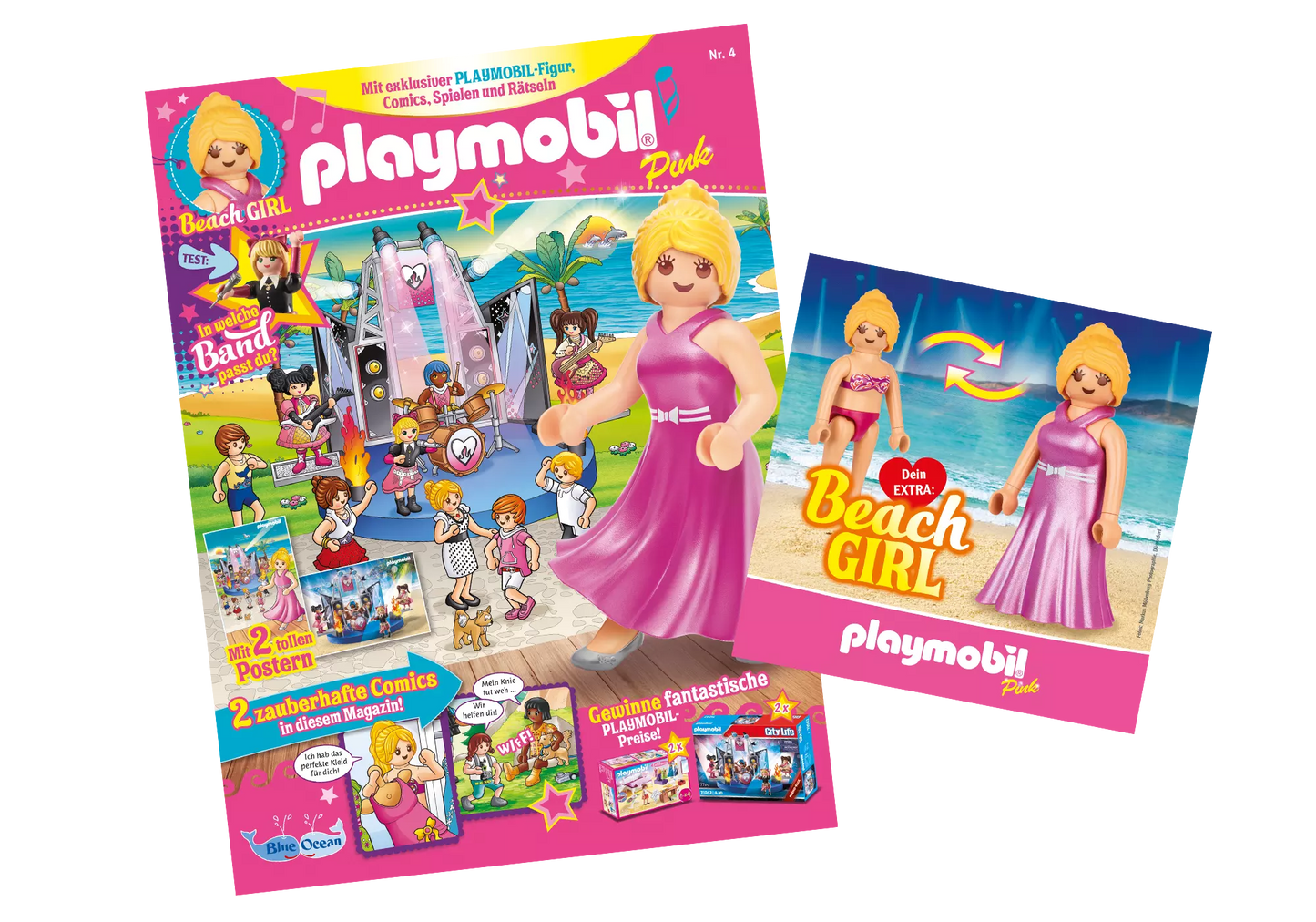 Playmobil 80856 Pink Magazin 4/2023 (Heft 79) - plegobil