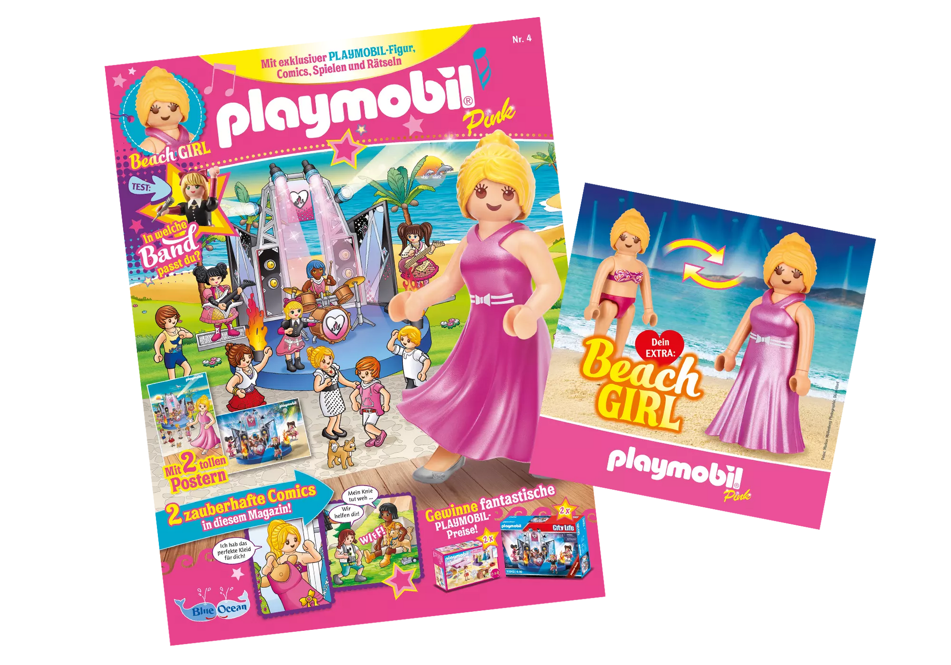 Playmobil 80856 Pink Magazin 4/2023 (Heft 79) - plegobil