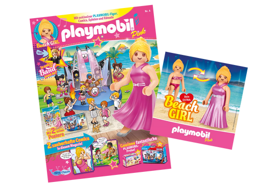 Playmobil 80856 Pink Magazin 4/2023 (Heft 79) - plegobil