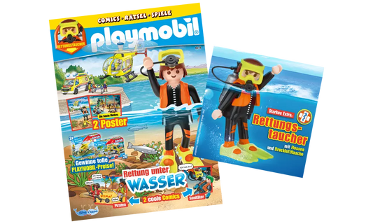 Playmobil 80857 Magazin Rettungstaucher - plegobil