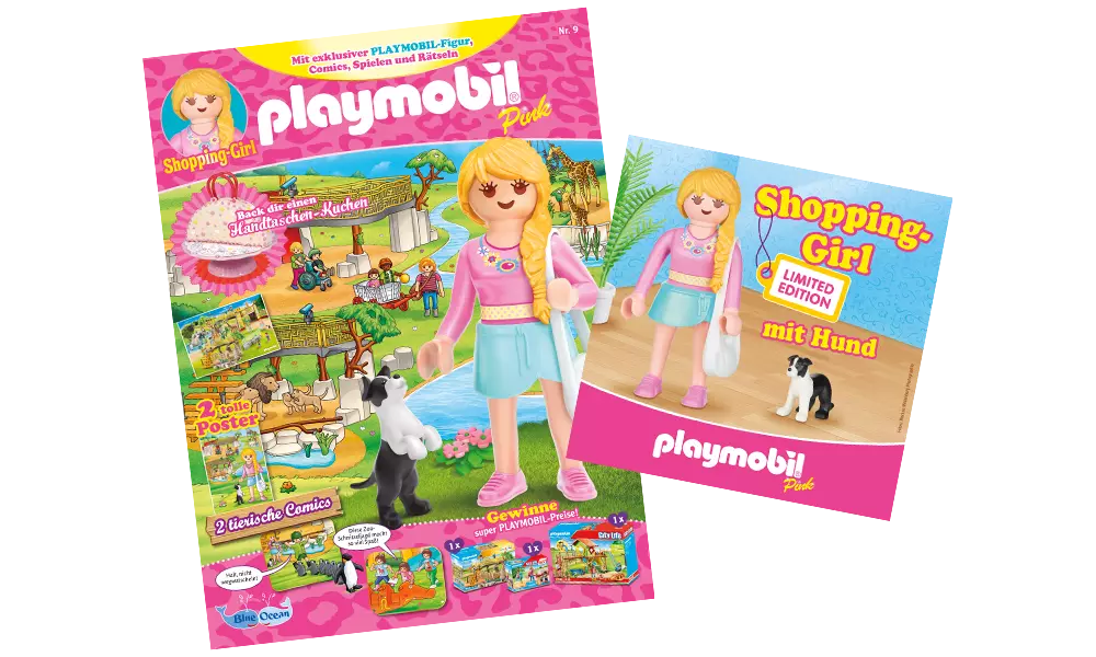 Playmobil 80866 Pink Magazin 9/2023 (Heft 84) - plegobil