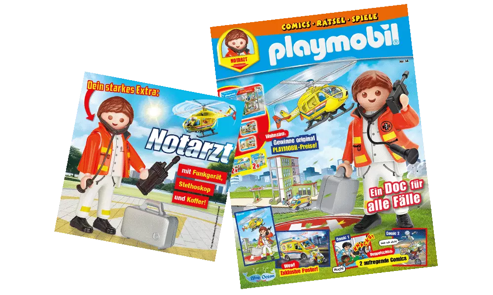 Playmobil 80936 Action Heroes Mgazin Blau Magazin 5/2024 (14)