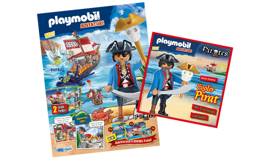 Playmobil 80946 Pirates Magazin 2/2024 Cooler Pirat - plegobil