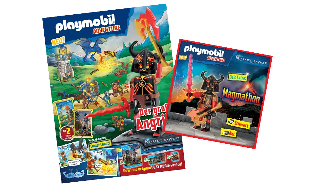 Playmobil 80947 Novelmore Magazin 2/2024 Magmathon - plegobil