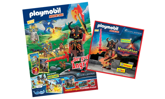 Playmobil 80947 Novelmore Magazin 2/2024 Magmathon - plegobil