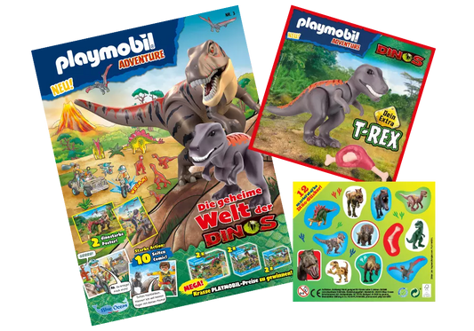 Playmobil 80948 Dinos Magazin 3/2024 T-Rex - plegobil