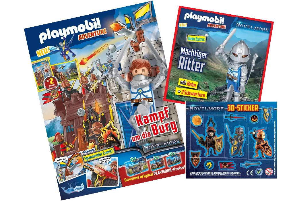 Playmobil 80950 Novelmore Mgazin Adventure Magazin 5/2024 (5)