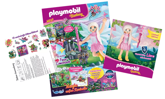 Playmobil 80953 Fantasy Magazin 4/2024 (Heft 2) Crystal Fairy Liora - plegobil