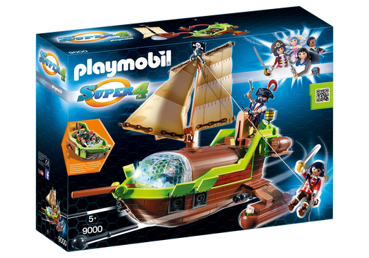 Playmobil 9000 Super 4 Piraten-Chamäleon mit Ruby - plegobil