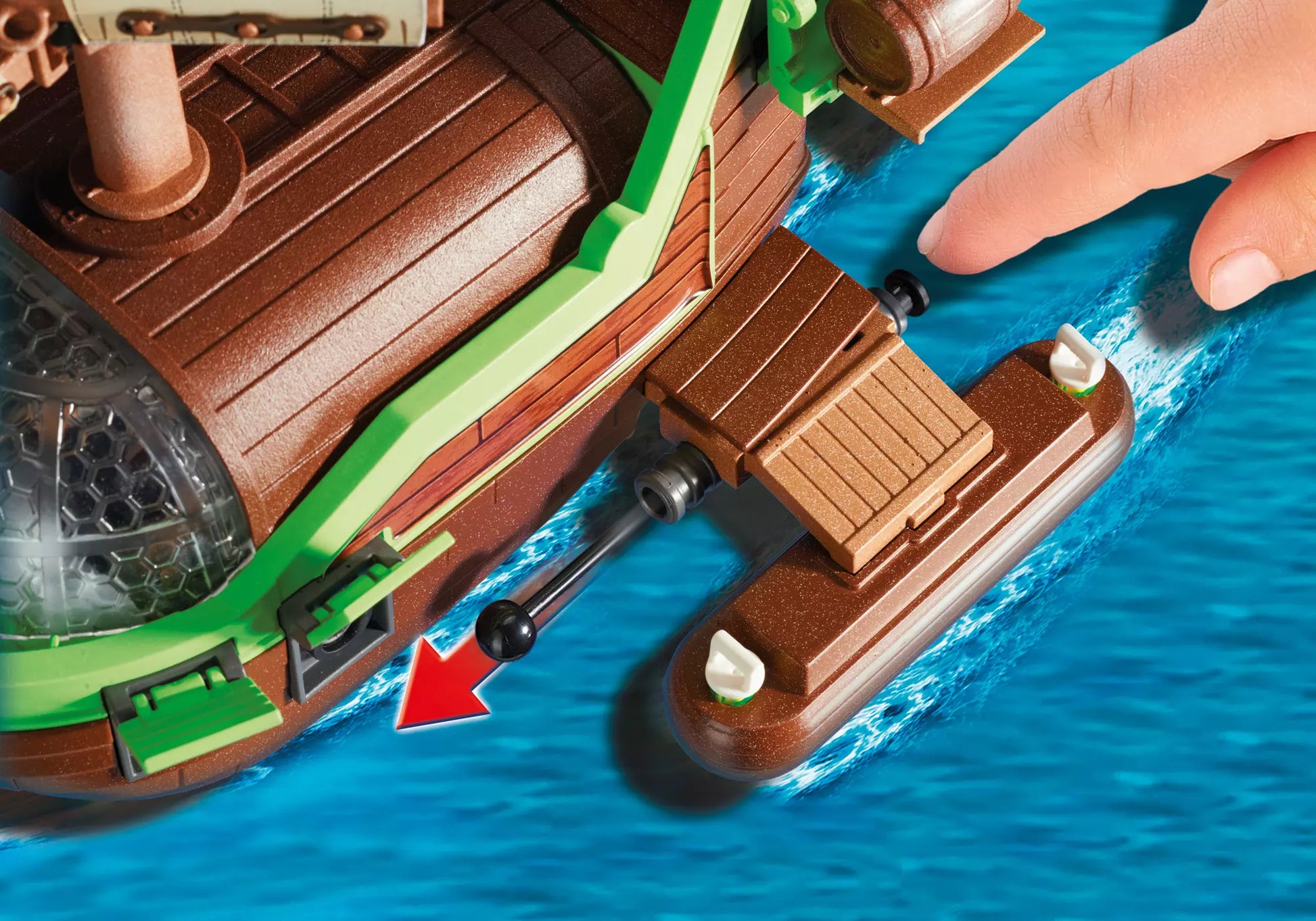Playmobil 9000 Super 4 Piraten-Chamäleon mit Ruby - plegobil