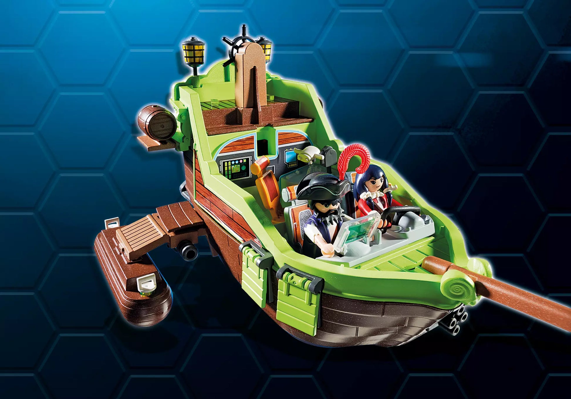 Playmobil 9000 Super 4 Piraten-Chamäleon mit Ruby - plegobil