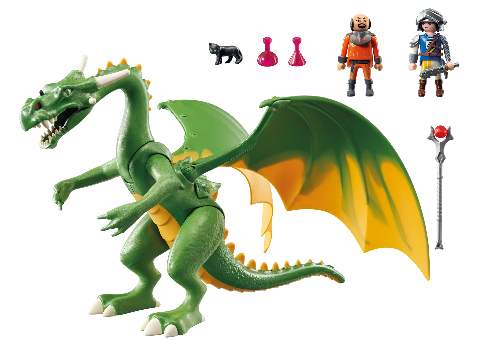 Playmobil 9001 Super 4 Ritterland-Drache mit Alex - plegobil