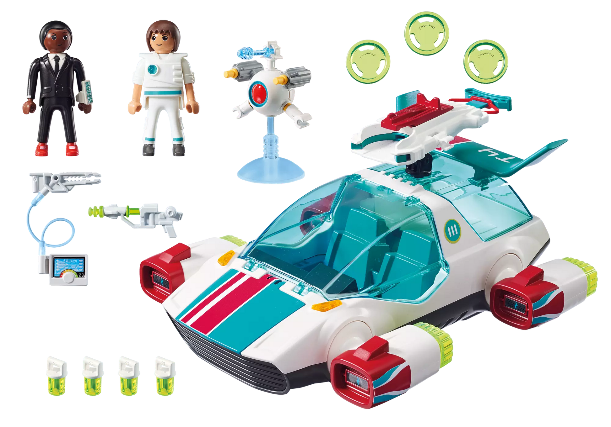Playmobil 9002 Super 4 FulguriX mit Agent Gene - plegobil