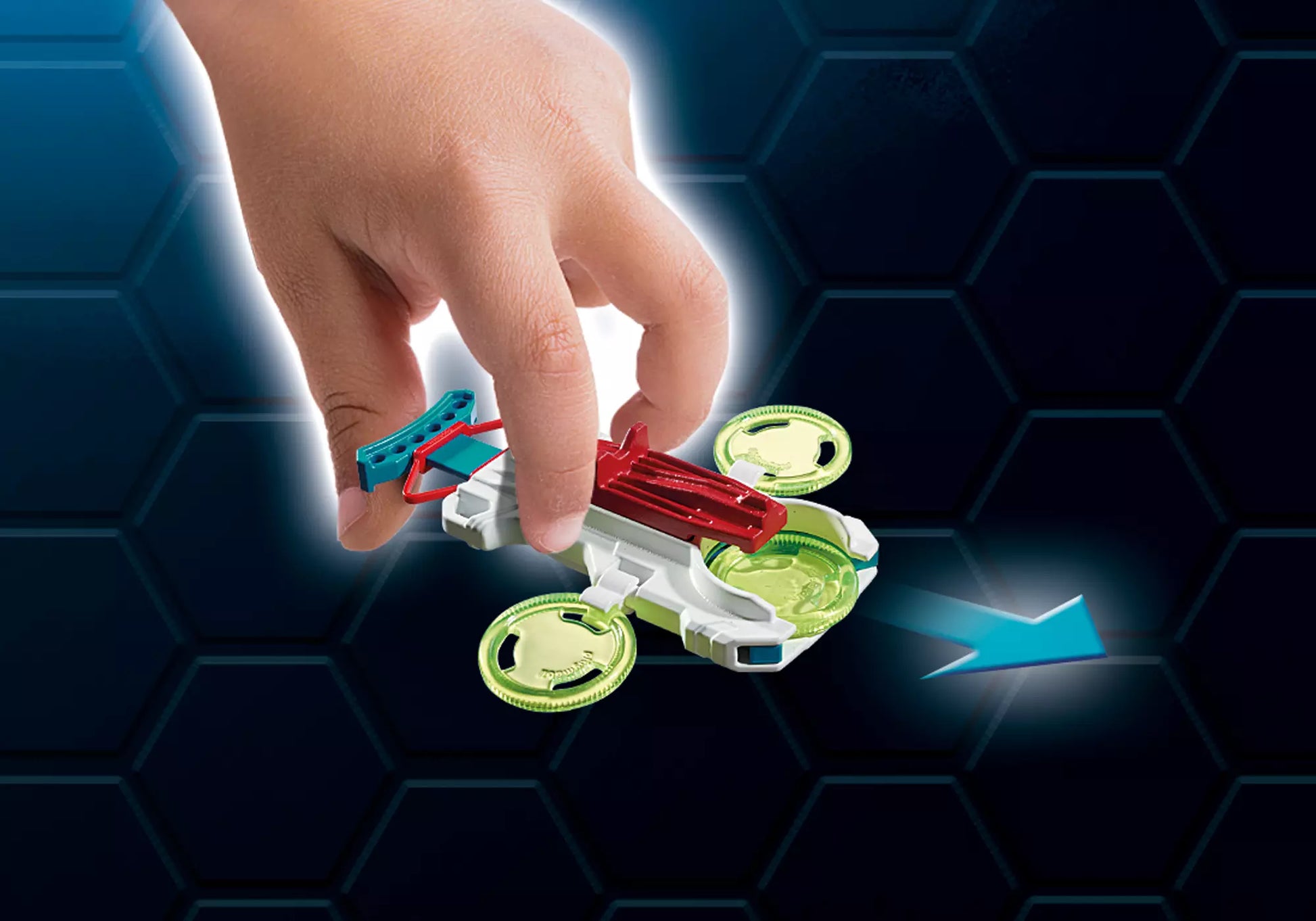 Playmobil 9002 Super 4 FulguriX mit Agent Gene - plegobil