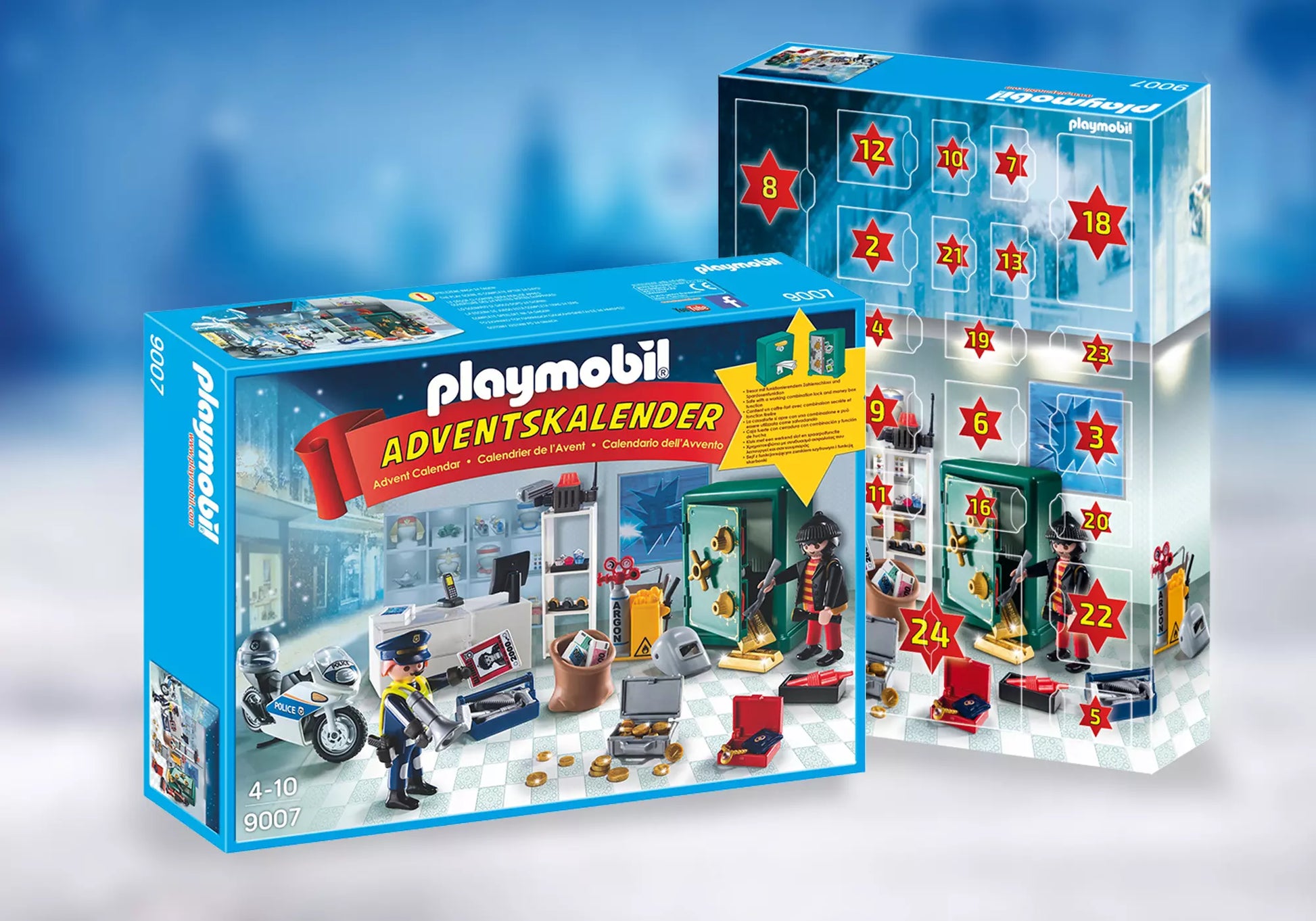 Playmobil 9007 City Action Adventskalender Polizeieinsatz im Juweliergeschäft - plegobil