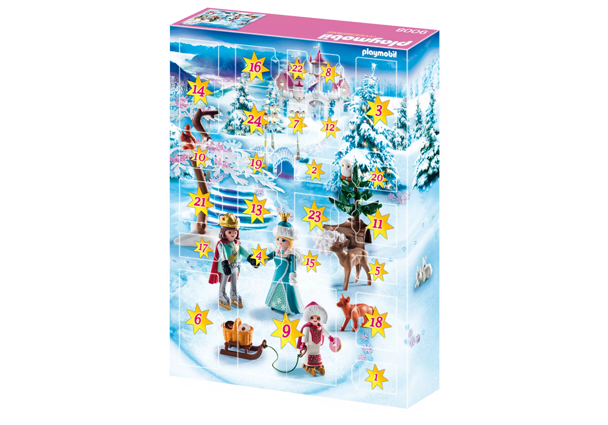 Playmobil 9008 Adventskalender Eislaufprinzessin im Schlosspark - plegobil