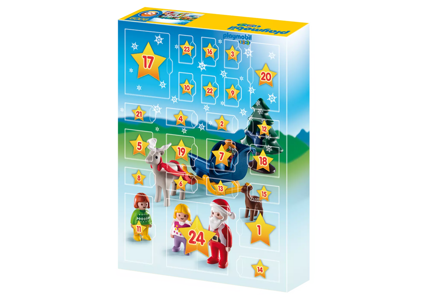 Playmobil 9009 1-2-3 Adventskalender Weihnacht auf dem Bauernhof - plegobil