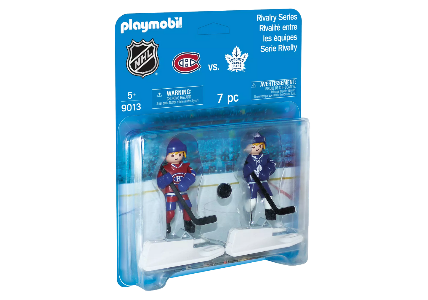 Playmobil 9013 NHL Montreal Canadiens vs Blister Toronto Maple Leafs - plegobil