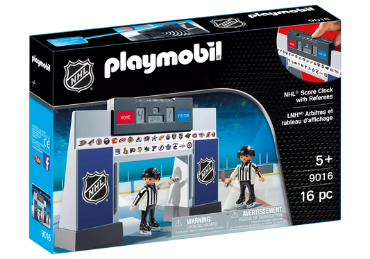 Playmobil 9016 NHL Score Clock with 2 Referees - plegobil
