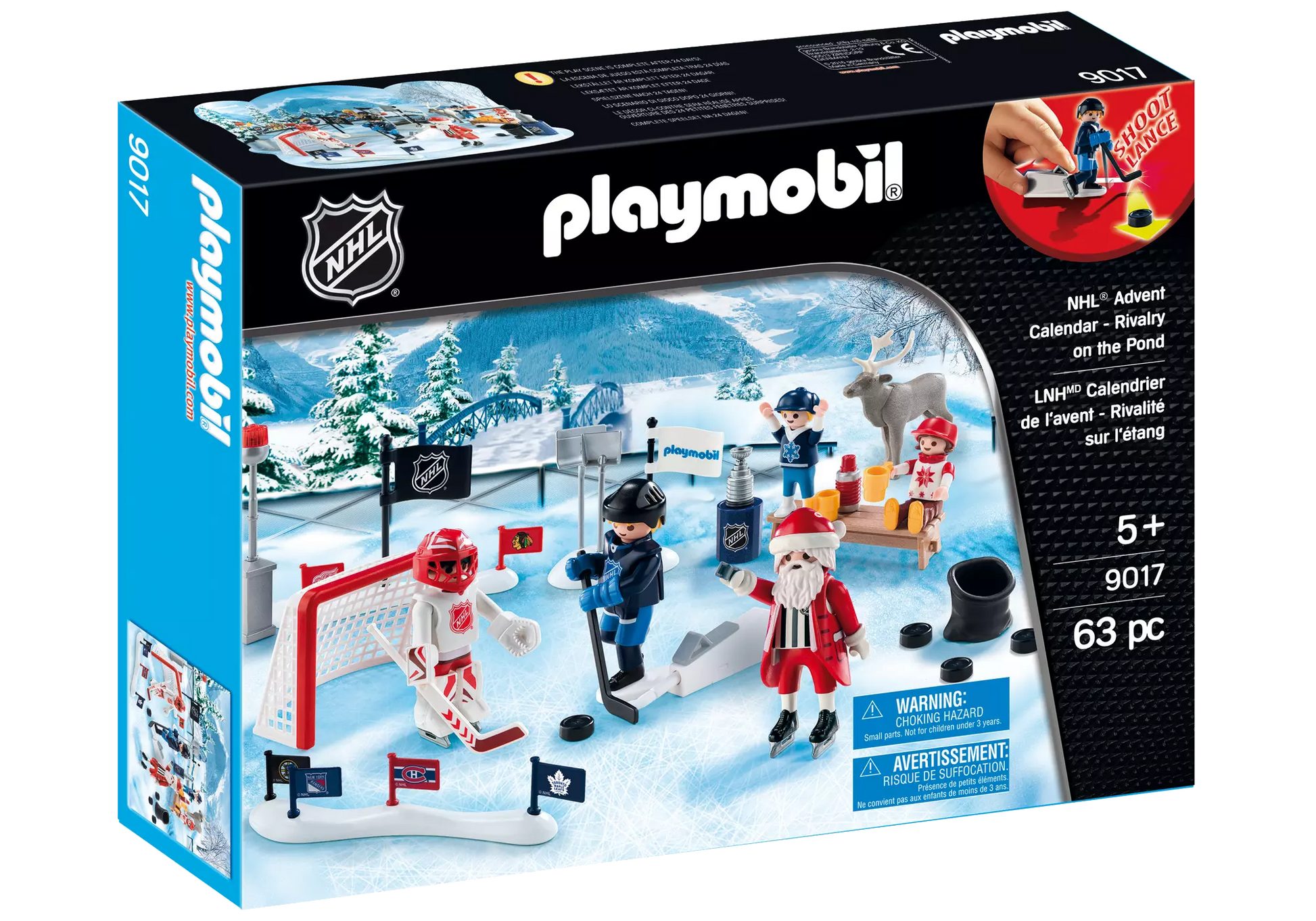 Playmobil 9017 NHL Adventskalender Wettstreit auf dem Eis - plegobil