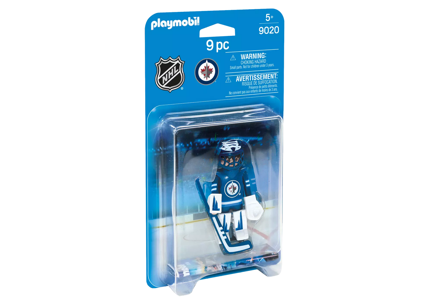 Playmobil 9020 NHL Winnipeg Jets Goalie - plegobil