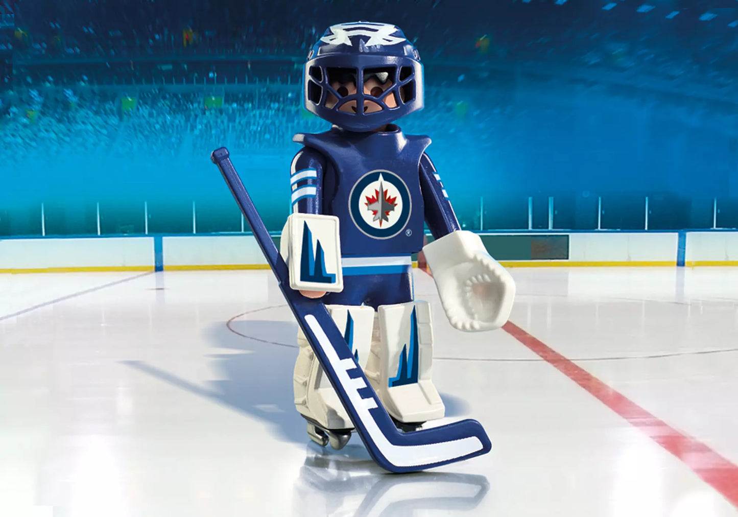 Playmobil 9020 NHL Winnipeg Jets Goalie - plegobil